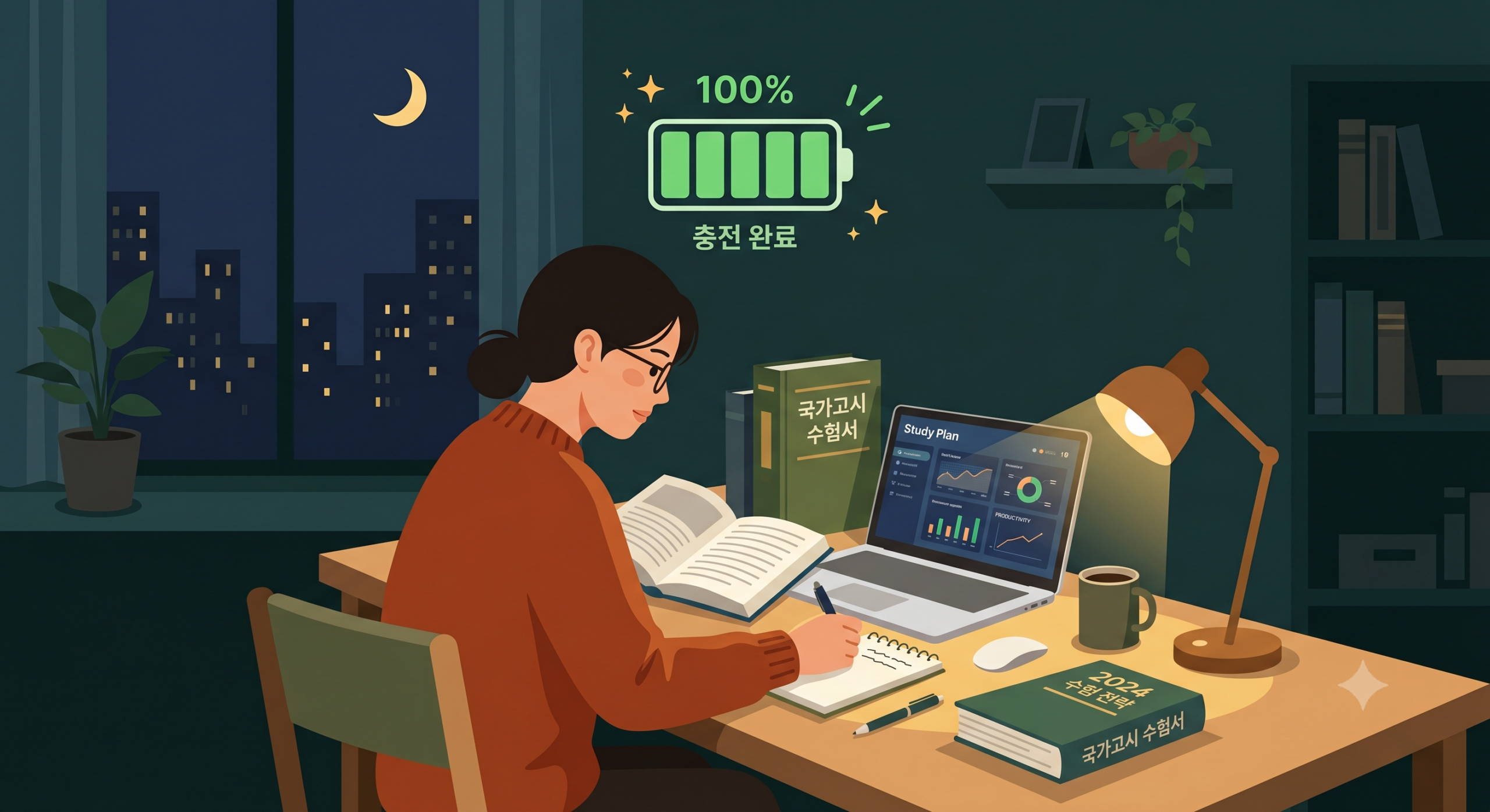 수험생 몰입 공부체력